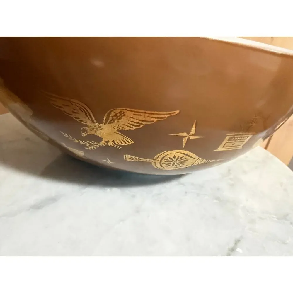 Vintage Pyrex Set of 3 Early American Cinderella Nesting Bowls